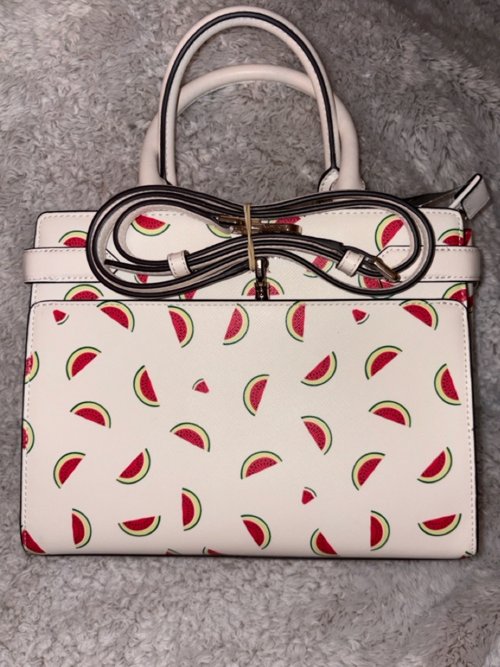 Kate Spade Staci Watermelon Party Medium Satchel - Picture 12 of 12